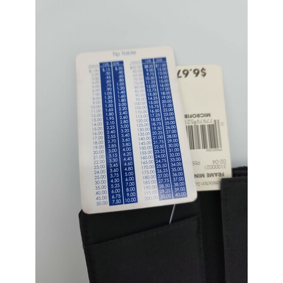 Simply Basic Frame Mini-Purse Change Purse NWT Microfiber Wallet - Picture 7 of 12